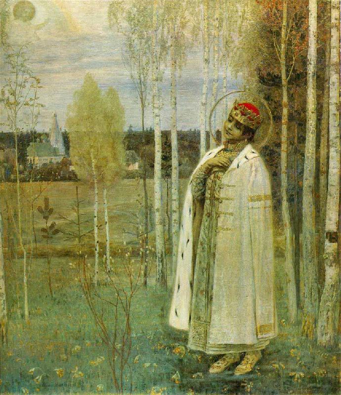 Mikhail Nesterov The Russian Museum china oil painting image